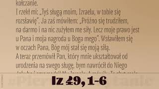 #PierwszeCzytanie | 24 czerwca 2019 | Msza w dzień | (Iz 49, 1-6)