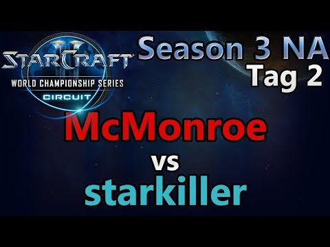 McMonroe (Z) vs starkiller (Z) - WCS Challenger Season 3 - NA Tag 2