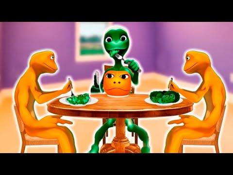 Patila and Dame Tu Cosita Animation / Patila's, El Chombo's Friends Came to Visit — For Lunch All 2