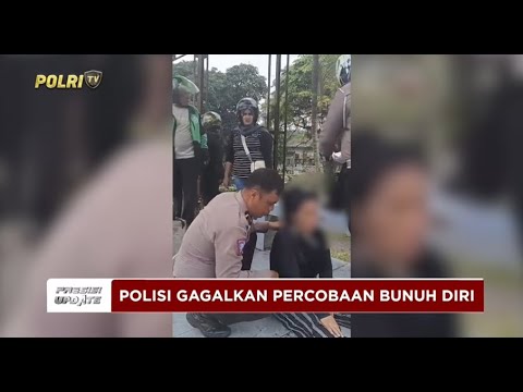 PRESISI UPDATE: DITLANTAS POLDA SUMUT GAGALKAN PERCOBAAN BUNUH DIRI 200325 20/03/2025 19.00