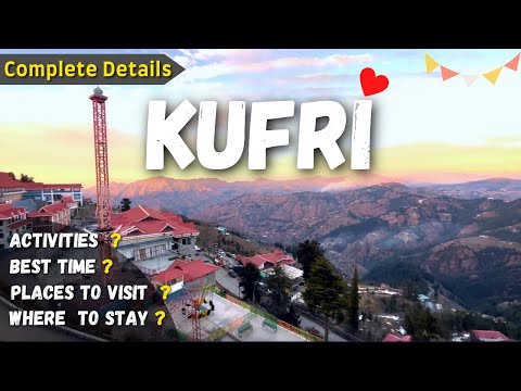 Kufri Tour Plan | Kufri Shimla | Kufri Adventure Park | Himalayan Nature Park | Kufri Vlog #kufri