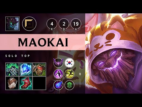 Maokai Top vs Mordekaiser - KR Master Patch 25.17