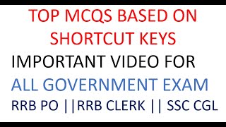 Download the video "SHORTCUT KEYS MCQs  PART1 @learncomputerineasyway"