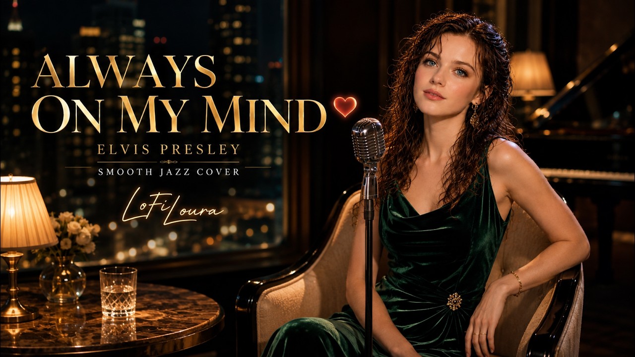 Always On My Mind 💗 | Elvis Presley | Smooth Jazz Cover | LoFiLoura