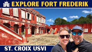 Exploring Fort Frederik in St. Croix: Steps from the Cruise Port