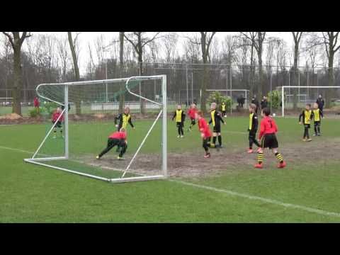25 februari 2017 Wilhelmus JO11-3 - TOGB JO11-3 6-3
