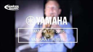 Video thumbnail for Yamaha Beginner Trumpets - YTR2330 and YTR3335 Demo by dawkesmusic