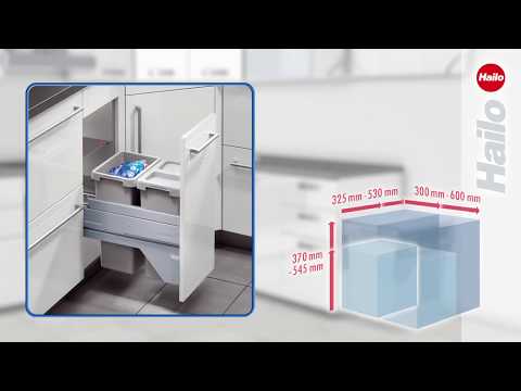 Hailo - Einbausysteme mit Frontanbindung