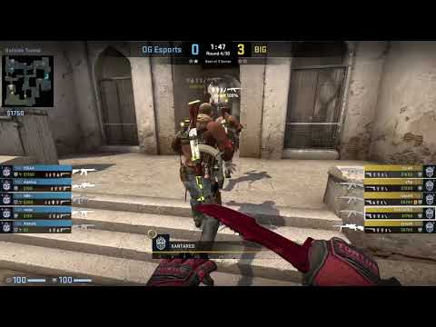 CS:GO POV Demo BIG XANTARES (26/12) vs OG (de_dust2)