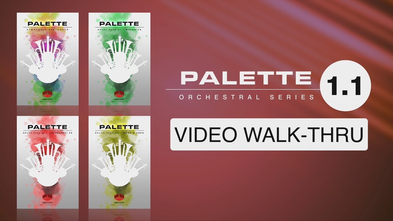 WHAT'S NEW in the v.1.1 Update of the Palette Orchestral Series