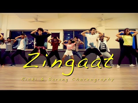 Zingaat Hindi (Dhadak) | Ricki & Sarang Choreography | Bollywood Fun