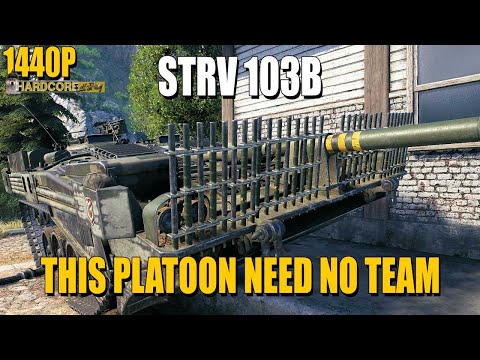 Strv 103B: This platoon need no team