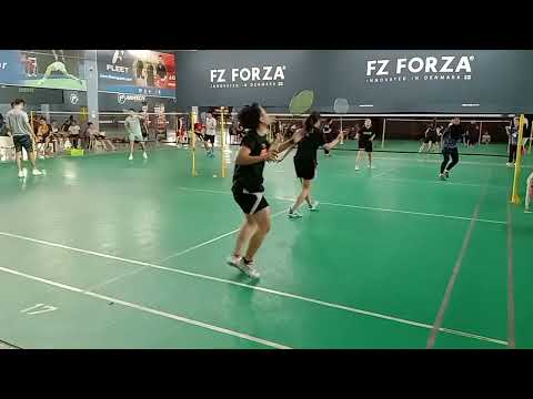 Badminton QF Sniper SugarDoll Women's Open - Sannatsha / Desiree Vs Goh Yea Ching / Lee Tong Xin