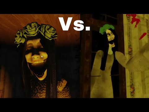 The Mimic Book 1 Revamp All High Graphic Vs. Low Graphic Jumpscares!