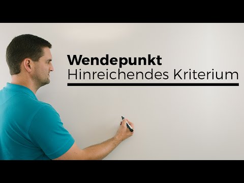 Wendepunkt, Problem Hinreichendes Kriterium, Sonderfall | Mathe by Daniel Jung