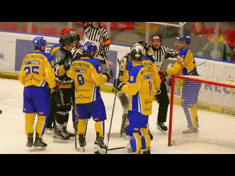 Tomáš Maurenz  vs. Josef Růžek (HC Hluboká nad Vltavou Knights - HC Milevsko 2:5) 4. finále 2024-25