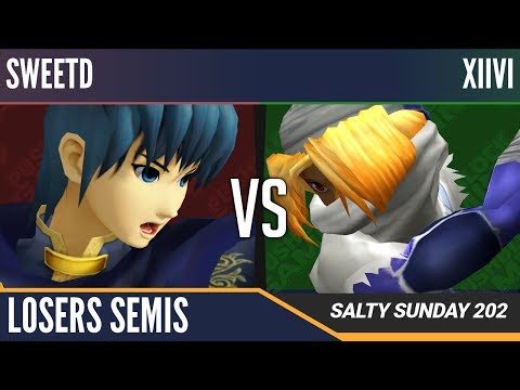 SS 202 [Melee] - SweetD (Marth) vs Xiivi (Sheik) - Losers Semis