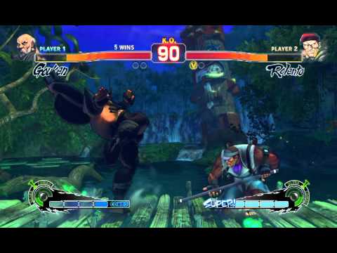 Ultra Street Fighter IV battle: Gouken vs Rolento