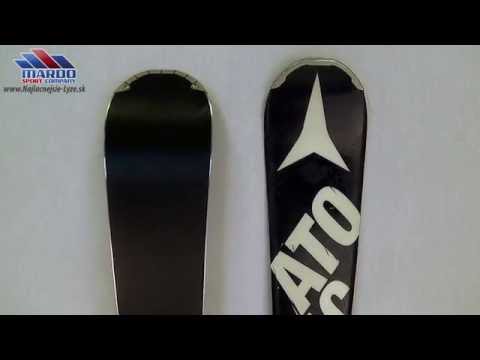 lyze ATOMIC ST PREMIUM, carbon woodcore, handmade, race rocker, BLACK + atomic XTO 10