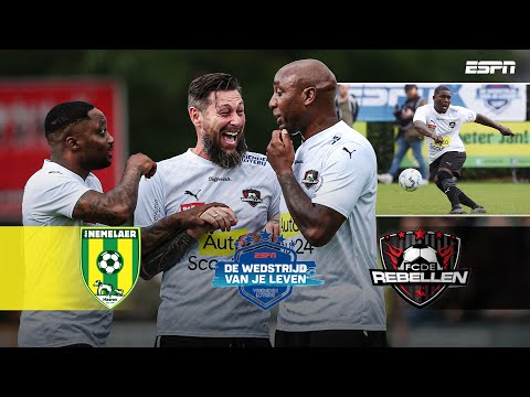 Bas NIJHUIS moet VREZEN in 'De Wedstrijd van je Leven' 😂 | Samenvatting FC De Rebellen - Nemelaer 7