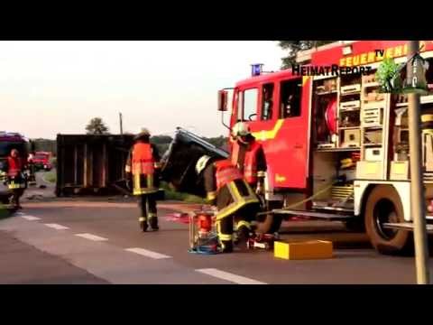 Heimatreport.TV - Schwerer Unfall auf Landstraße