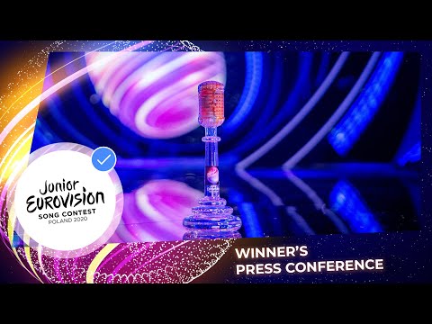 Winner's Press Conference - Junior Eurovision 2020
