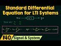 Standard Differential Equation For LTI Systems