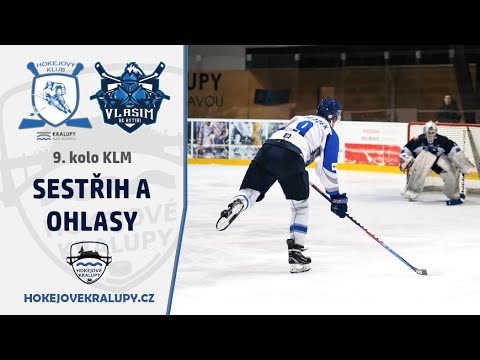 Sestřih a ohlasy: 9. kolo KLM 21/22 HK Kralupy vs. HC Rytíři Vlašim