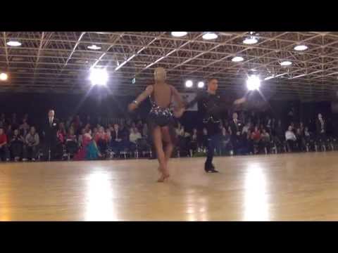 Ljubljana Open 2013 - World Open LAT - solo Samba - Paul Moldovan & Cristina Tatar