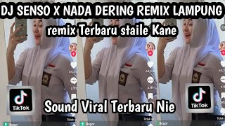 Download lagu DJ SENSO X NADA DERING REMIX LAMPUNG   SOUND VIRAL TIKTOK TERBARU STAILE KANE TERBARU 2025 mp3