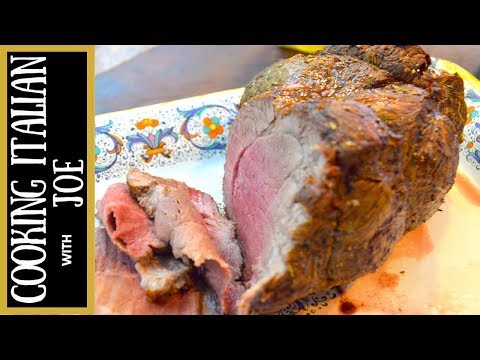 Roasted Beef with Gravy | Cooking Italian with Joe
