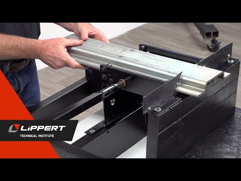 Above Floor Slide-out Synchronizing Rails V1