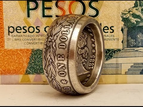 How to Make a Morgan Dollar Coin Ring updated Methods