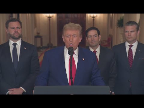 US steps into war between Israel and Iran, strikes 3 Iranian nuclear sites