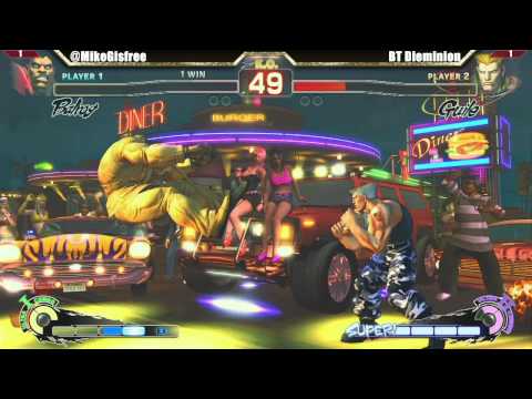 SSF4 AE2012 Losers Final @mikeGisFree vs BT Dieminion - Savage Saturdays #10