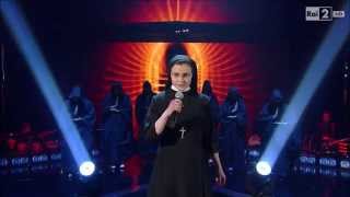 Video thumbnail of "The Voice IT | Serie 2 | Live 1 | Suor Cristina Scuccia canta "What a feeling""