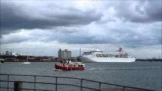 BALMORAL sets Sail, Titanic Memorial Cruise Apr 2012