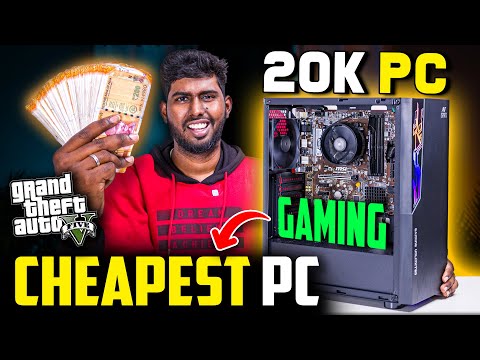 Rs.20,000/-  Cheapest PC 🤯| 20K Gaming PC Build 🔥 | Build Your Own PC - 2024