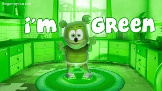 I'm GREEN Song - Gummibär The Gummy Bear - Gummy Bear Song - I'm Blue