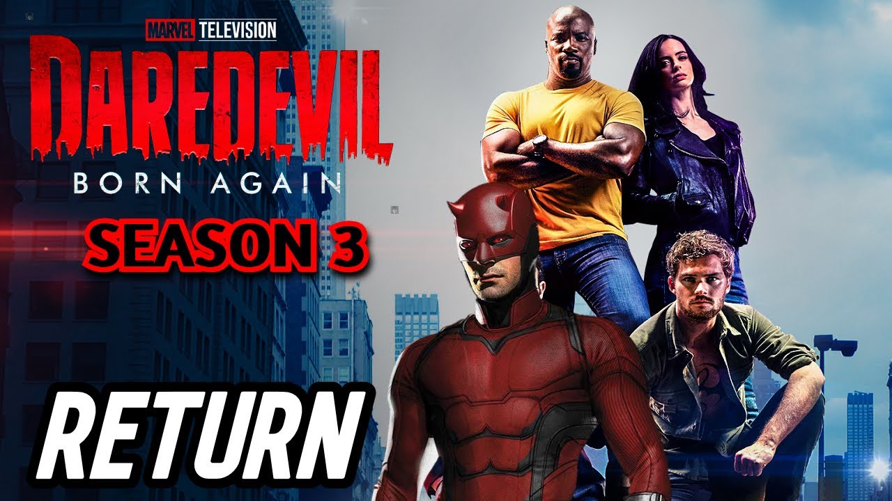 DAREDEVIL BORN AGAIN SEASON 3 PHOTOS REVEAL full DEFENDERS cast RETURN! How do they fit the story..?