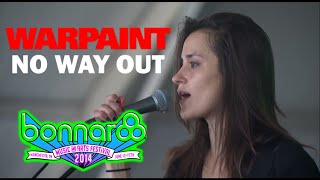 Warpaint - &#39;No Way Out&#39; (Live 2014)