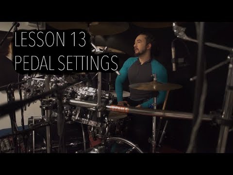 Double Bass Drum Lesson 13 - Pedal Settings