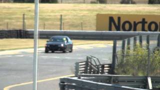 preview picture of video 'Alfa 155 q4 Mitsubishi 6.5 evo drive by Sandown park'