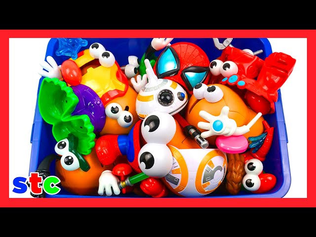 Vídeo relacionado con Potato Head Toy Story, Woody Cara de Papa, Set con un Cuerpo de Patata y 12 Accesorios, Juguetes Infantiles y preescolares para niños y niñas a Partir de 2 años
