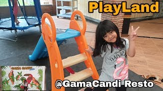 preview picture of video 'Gama Candi Resto di BSB Semarang | Play Land For Kids | Trampoline dan Prosotan Anak| Wisata Kuliner'