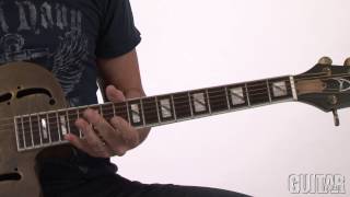 Video thumbnail for Dean Resonator Thin Body Electric Cutaway Guitar by Guitar World