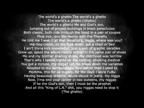 The Game - The Documentary 2.5 - The Ghetto feat Nas & will i am With Lyrics