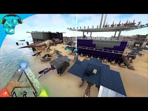 S4E46 RAID - Turret Raft Raiding and a Stealthy Counter Attack! ARK: Survival Evolved PVP Season