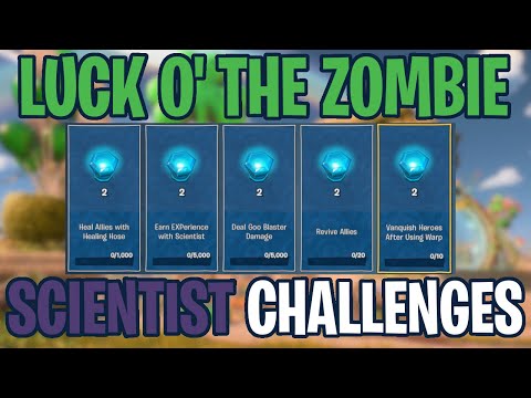 Luck o' the Zombie Scientist Challenges! Hisstorical Artifact! PvZ: Battle for Neighborville
