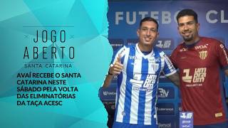 Avaí recebe o Santa Catarina neste sábado pela volta das eliminatórias da Taça ACESC - Jogo Aberto